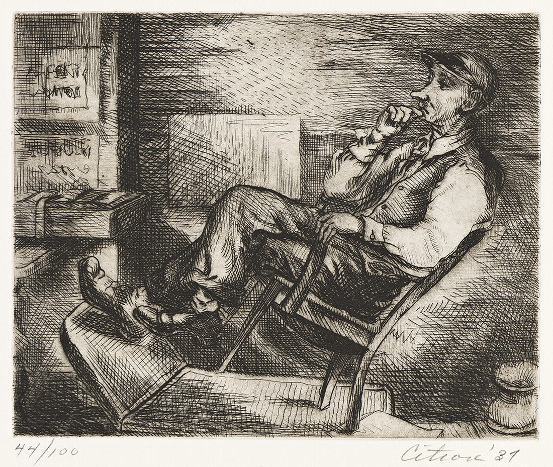 MINNA CITRON (1896 - 1991) Eight Prints 1934-1945. (1 of 8)