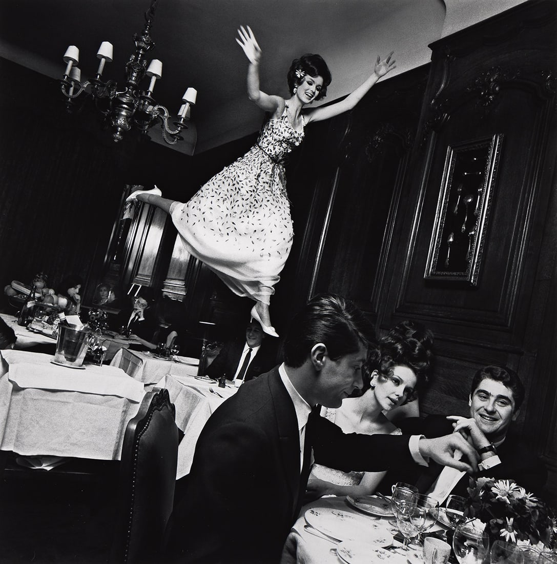 MELVIN SOKOLSKY (1933-2022) Jump, New York, for Harper's Bazaar. 1960; printed 2009. (1 of 2)