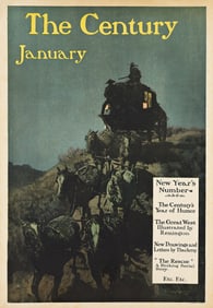 FREDERICK REMINGTON (1861-1909). THE CENTURY JANUARY / NEW YEAR'S NUMBER. 1902. 20½x14 inches,