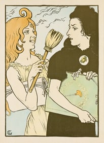 EUGÈNE GRASSET (1841-1917). [L'ESTAMPE ET L'AFFICHE]. 1897. 23½x17¼ inches, 59¾