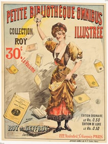 H. GRAY (HENRI BOULANGER, 1858-1924). PETITE BIBLIOTHÈQUE OMNIBUS ILLUSTRÉE. 1893.