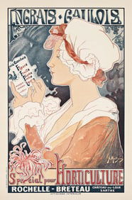 ALBERT MATIGNON (1869-1937). ENGRAIS - GAULOIS / SPECIAL POUR HORTICULTURE. 1904. 21½x14¼