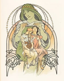 ALPHONSE MUCHA (1860-1939) & ROBERT DE FLERS (1872-1927). ILSÉE / PRINCESSE DE TRIPOLI. Bound