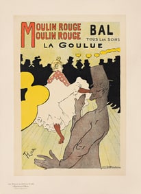 HENRI DE TOULOUSE-LAUTREC (1864-1901). MOULIN ROUGE. Maitres de l'Affiche pl. 122. 1898. 15¾