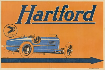 ALEXIS KOW (ALEXEI KOGEYNIKOV, 1901-1978). HARTFORD. 14½x21¾ inches, 46¾x55¼ cm.