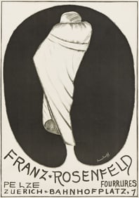 ROLAND BRUNHOFF (1897-1955). FRANZ ROSENFELD PELZE. 1933. 51x35¾ inches, 129½x89 cm.