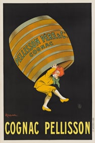 LEONETTO CAPPIELLO (1875-1942). COGNAC PELLISSON. 1907. 47¼x31½ inches, 120x80 cm.