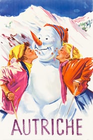 DESIGNER UNKNOWN. AUTRICHE. Circa 1950. 37½x24¾ inches, 95¼x62¾ cm. Brüder