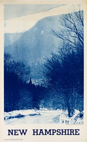 DESIGNER UNKNOWN. NEW HAMPSHIRE. 1939. 36x22 inches, 91½x56 cm. New Hampshire State Planning
