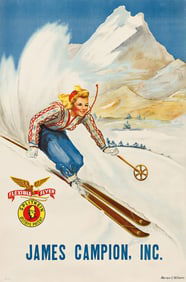 MARIAN E. WILLIAMS (DATES UNKNOWN). FLEXIBLE FLYER / JAMES CAMPION, INC. Circa 1950s. 36½