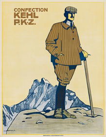 EMIL CARDINAUX (1877-1936). CONFECTION KEHL PKZ. 1908. 48¾x37¾ inches, 123¾x96 cm.