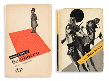 LADISLAV SUTNAR (1897-1976). [COVER DESIGNS INCLUDING G.B. SHAW]. Group of 7 softcover books.