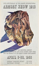 MARCEL DUCHAMP (1887-1968). 50TH ANNIVERSARY OF THE FAMOUS INTERNATIONAL ARMORY SHOW 1913. 1963.