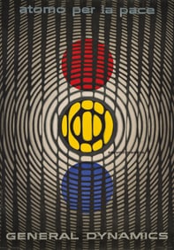 ERIK NITSCHE (1908-1998). GENERAL DYNAMICS / SERVODYNAMICS. 1956. 50½x35½ inches, 128¼
