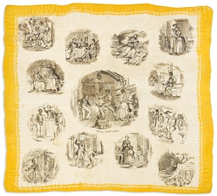 (ABOLITION.) Uncle Tom's Cabin bandanna.