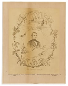 (ABOLITION.) E.G. Hutchins, artist. The American Crisis of 1864.