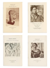 (ART.) Set of early Harmon Foundation catalogs.