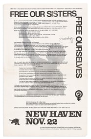 (BLACK PANTHERS.) Free Our Sisters, Free Ourselves.