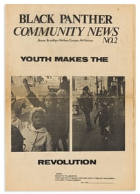 (BLACK PANTHERS.) Black Panther Community News: Bronx Brooklyn Harlem Corona Mt. Vernon.