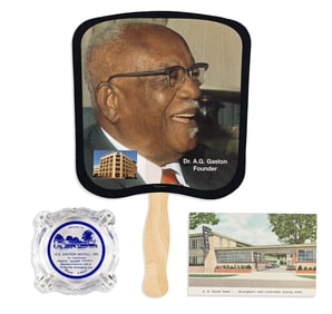 (BUSINESS--HOTELS.) Three pieces of ephemera from the business empire of Birmingham hotelier and