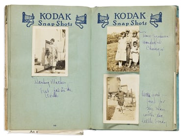 (EDUCATION.) Album kept by a Black student at an integrated Pittsburgh high school.