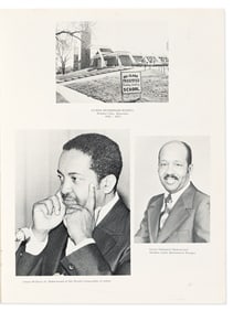 (EDUCATION.) Yearbook of the private Sister Clara Muhammad Elementary School, with a related