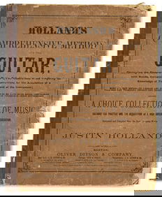 (ENTERTAINMENT--MUSIC.) Justin Holland. Holland’s Comprehensive Method for the Guitar.