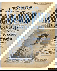 (ENTERTAINMENT--MUSIC.) Songs as Sung by the Black Patti Troubadours, the Greatest Colored Show on