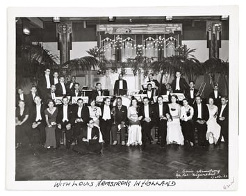 (ENTERTAINMENT--MUSIC.) Photo album of jazz saxophone player Fletcher Allen's tours through Europe,