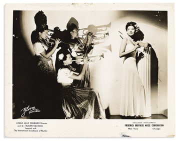 (ENTERTAINMENT--MUSIC.) Large group of publicity photographs of jazz vocalists and instrumentalists.