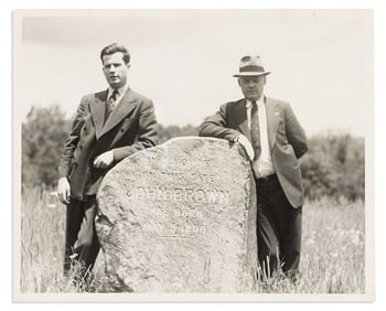 (HISTORY.) Letters from important John Brown scholar Boyd Stutler to a fellow Brown enthusiast.