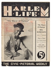 (PERIODICALS.) An issue of the scarce weekly magazine "Harlem Life: The Civic-Pictorial Weekly."