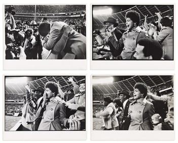 (SPORTS--BASEBALL.) Alfred Eisenstaedt, photographer. Group of photographs of Henry Aaron's family