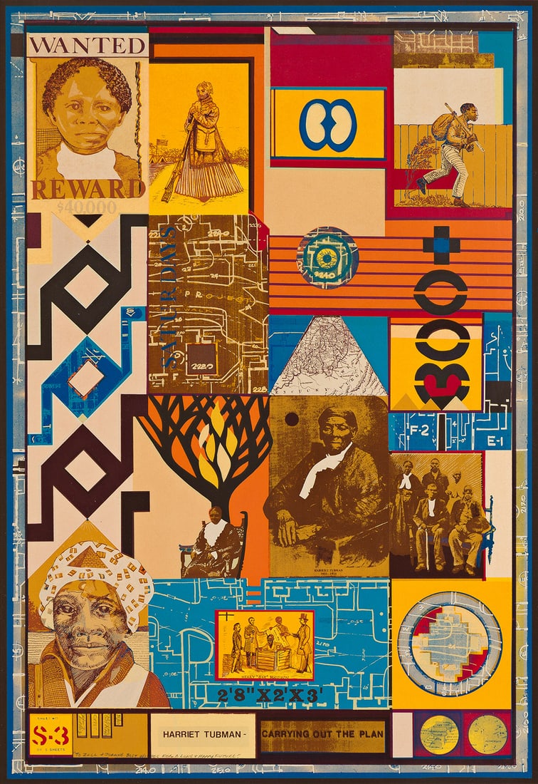 JOHN T. RIDDLE, JR. (1933 - 2002) Harriet Tubman: Carrying out the Plan. (1 of 1)