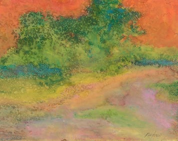 RICHARD MAYHEW (1924 - 2024) Untitled (Poetic Space Series).