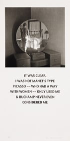 CARRIE MAE WEEMS (1953 - ) Not Manet's Type.