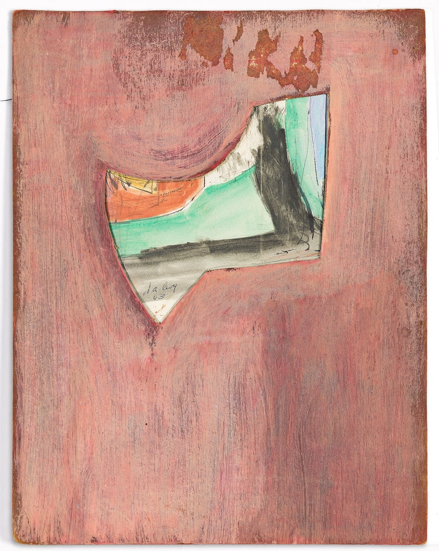 D.A. LEVY (1942-1968) Child with a Red Balloon and Telogy #1. (1 of 2)