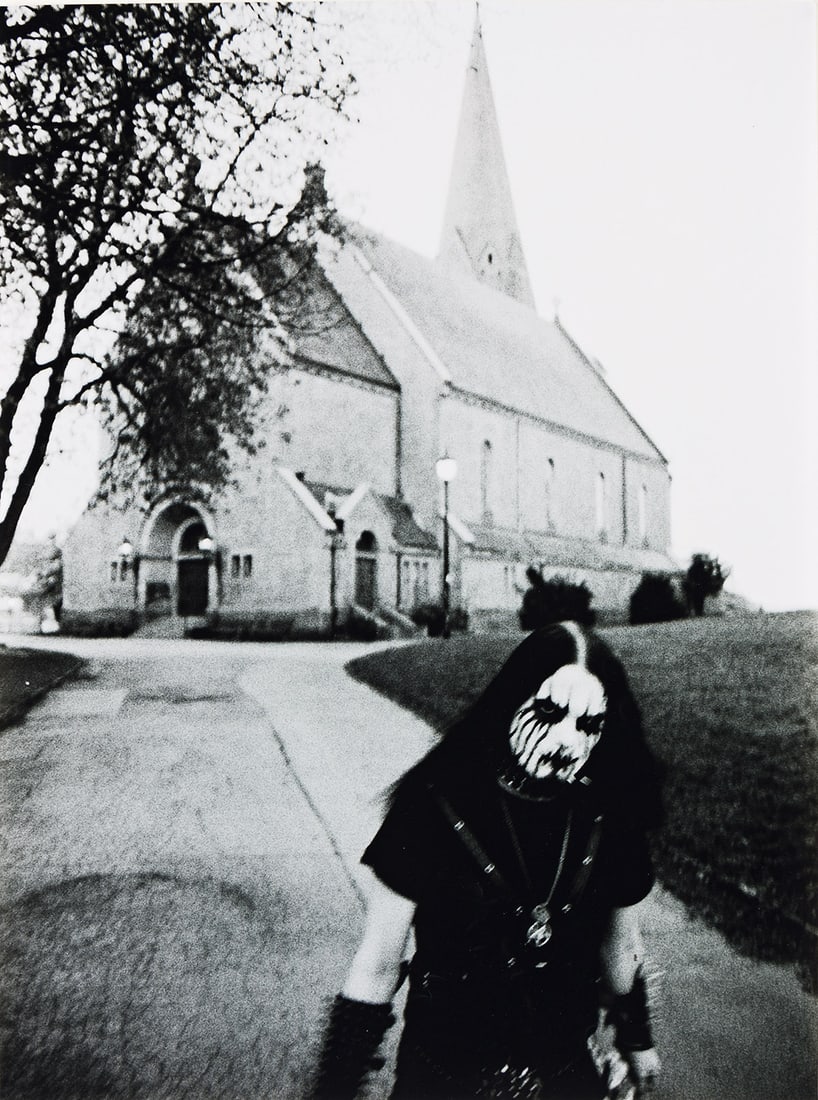 PETER BESTE (1978- ) Nattefrost of Carpathian Forest [NORWEGIAN BLACK METAL]. Early 2000s. (1 of 1)