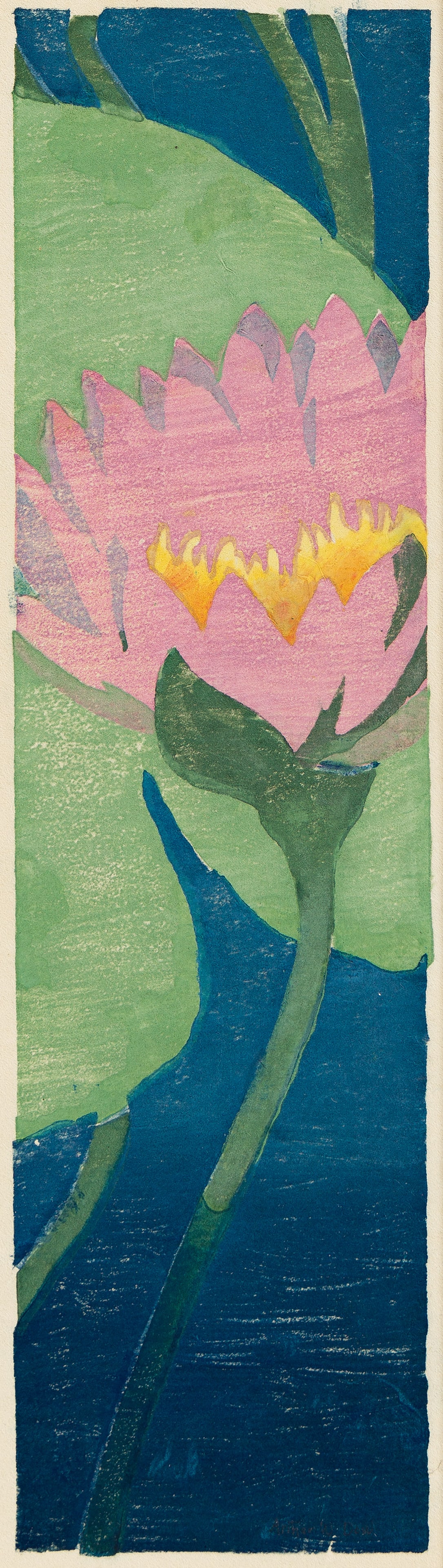 ARTHUR WESLEY DOW (1857 - 1922) Lily.
