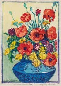MARGARET PATTERSON (1867 - 1950) Flanders Poppies.