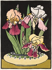 WILLIAM S. RICE (1873 - 1963) Bert's Iris.
