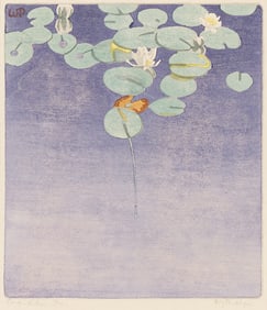 WALTER J. PHILLIPS (1884 - 1963) Pond Lillies.