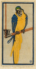 ELIZABETH NORTON (1887 - 1985) Two color woodcuts.
