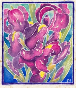 FRANCES MARIAN HEBERT (1899 - 1960) Iris.
