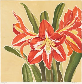 WILLIAM S. RICE (1873 - 1963) Amaryllis.