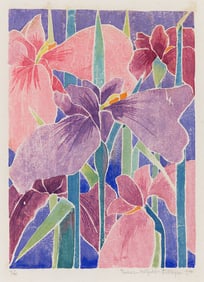 PAULINE BITTINGER (TWENTIETH CENTURY) Iris.