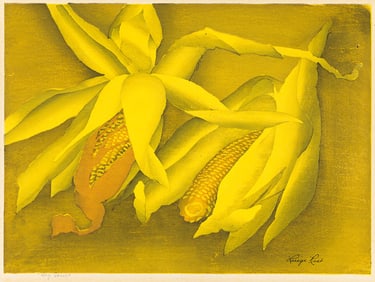 LUIGI RIST (1888 - 1959) Dry Corn.