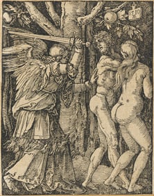 ALBRECHT DÜRER (1471 - 1528) The Expulsion from Paradise.