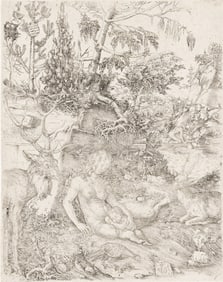 LUCAS CRANACH (1472 - 1553) The Penance of St. John Chrysostom.