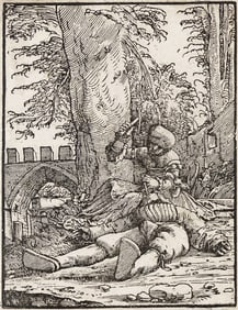 ALBRECHT ALTDORFER (1480 - 1538) Jael and Sisera.